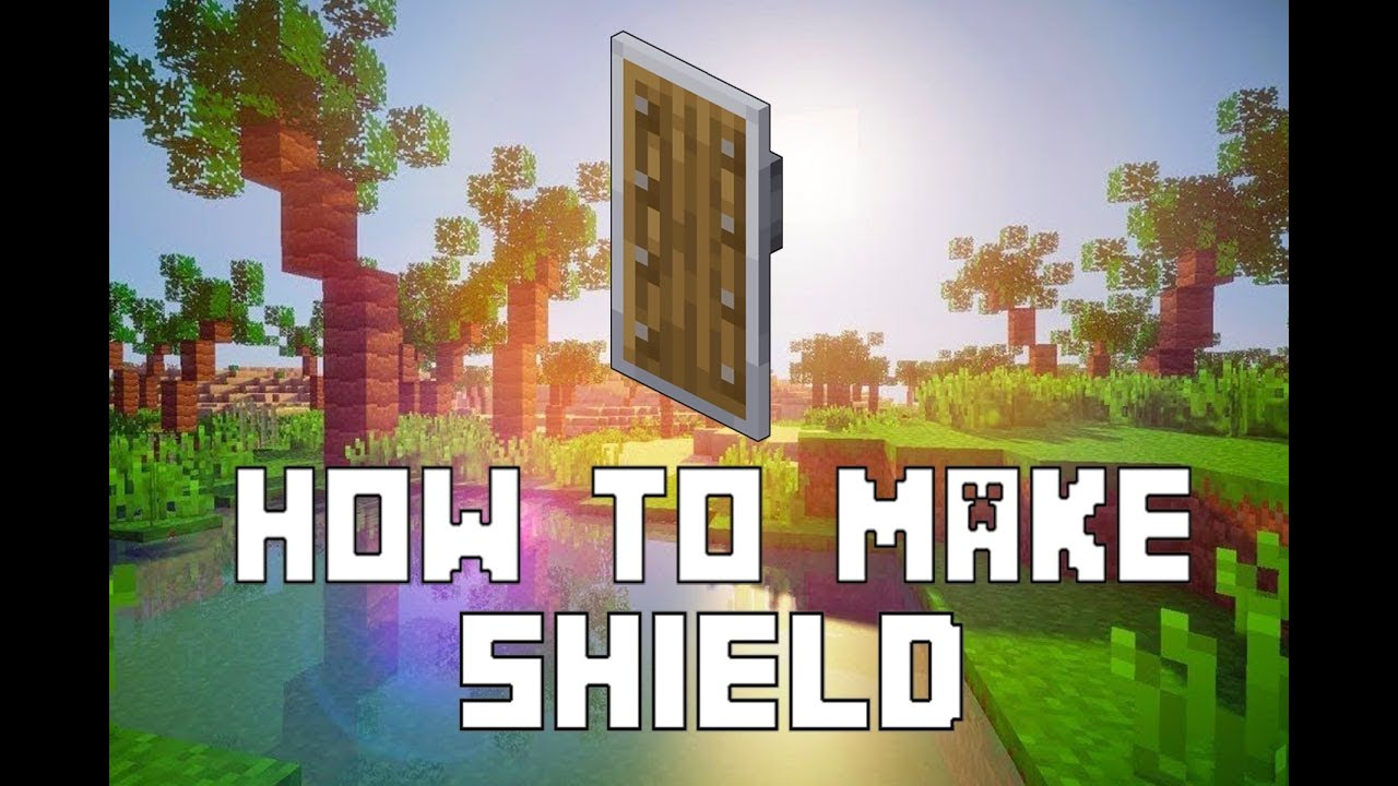 Minecraft Survival : How to make a shield. - YouTube