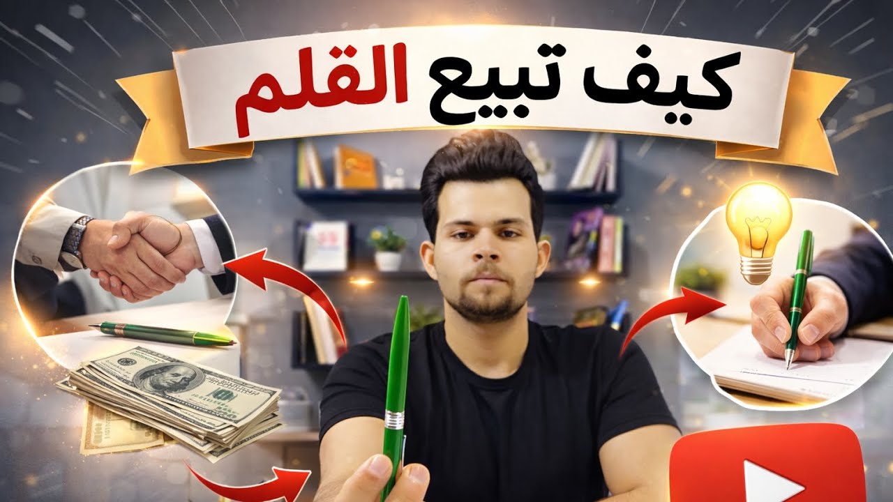 سر البيع الناجح.....(تعلم كيف تبيع القلم)