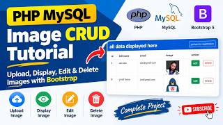 Build an Image CRUD System with PHP & MySQL | Bootstrap 5 Tutorial