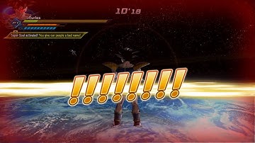 Xenoverse 2 - Turles: PQ 122 Speedrun, no help, no limit burst, no heal