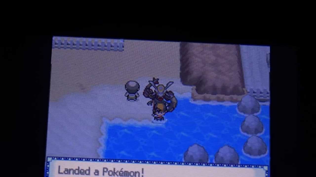 Pokemon Heartgold Rare Fishing Find! (cheats) YouTube