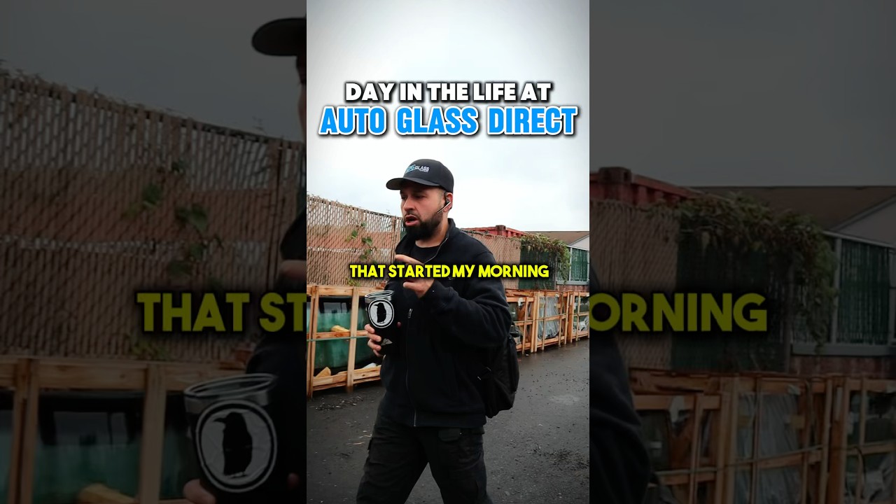 A day in the life as head of operations for an auto glass company…