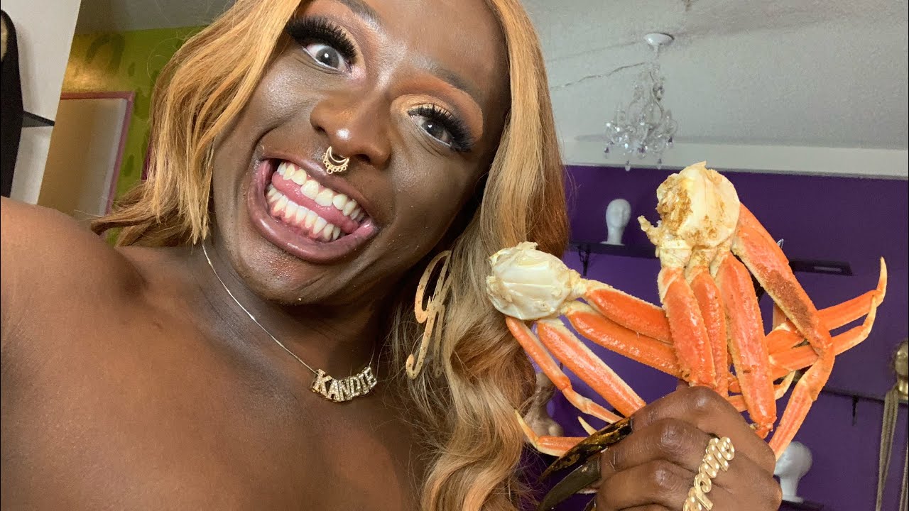 3LB Crab Leg Seafood Mukbang 