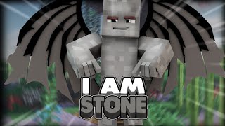 BEN BİR TAŞIM ! - TROLL SKYWARS ( I AM STONE CHALLENGE ) | HYPERLANDS [ MCPE ]
