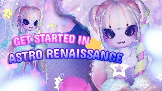 ₊˚⋆ BEGINNER GUIDE TO ASTRO RENAISSANCE 2024 ! ♡ easy roblox guide ♡ FARM FASTER !