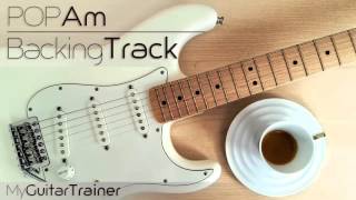 Backing Track - Pop Am (4 chords song) chords