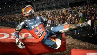 Monster Energy Supercross 3 - Crash Compilation (PS4 HD) [1080p60FPS]