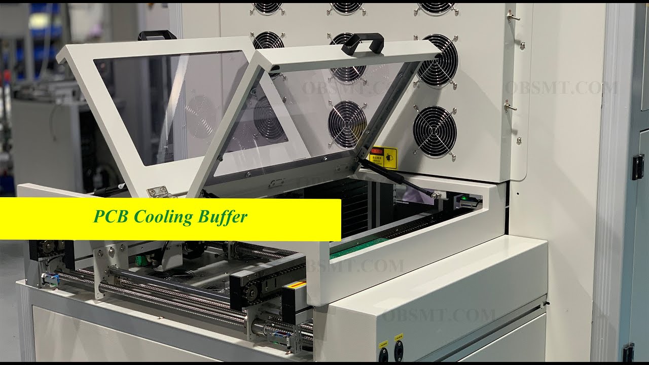 SMT PCB Buffer,PCB Cooling Buffer,NG OK Buffer,Dual Rails Conveyor,SMT Line-OBSMT-OUBEL GROUP