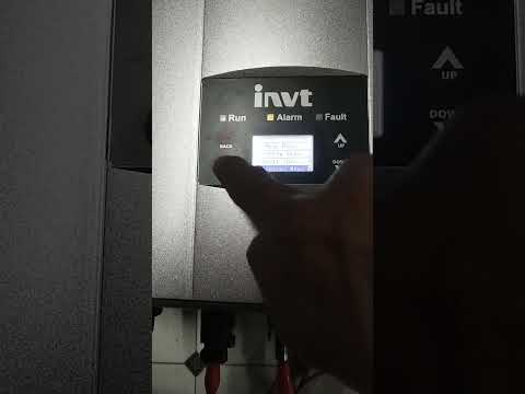 Restar Inverter การ restore on grid solar inverter รุ่น invt restore factory หรือ ...