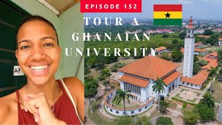 Let's Tour the University of Ghana Legon Campus in Accra! | Global Gyal | Episode 152 #Ghana #Vlog