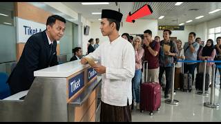 'A POOR PERSON LIKE YOU REALLY HAS MONEY?' INSULTED WHILE ORDERING A PLANE TICKET, THE STUDENT TU...