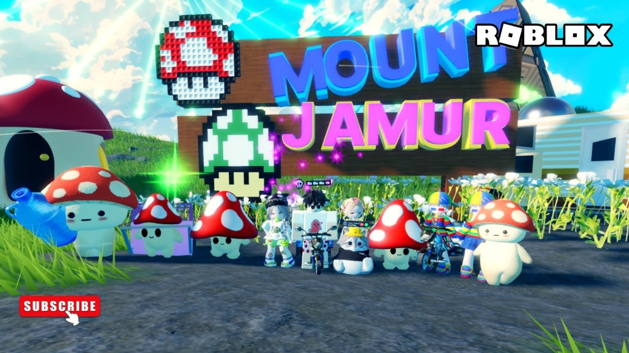 NGAKAK BRUTAL KALAU NAIK GUNUNG INI 😭 - MOUNT JAMUR | ROBLOX INDONESIA