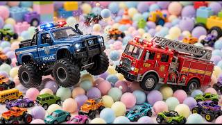 Toy Cars Color Hunt / Relaxing Collection Sounds 🚙 V36 screenshot 2