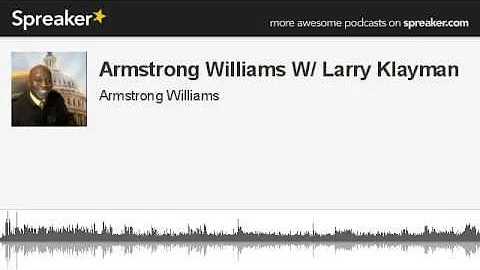 Armstrong Williams W/ Larry Klayman