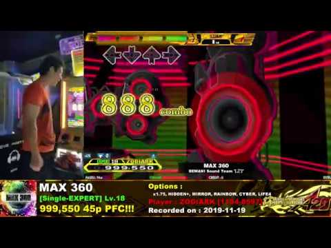 【DDRA20】ZODIARK - MAX 360 [Single-EXPERT] 999,550 45p PFC
