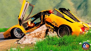 Side Collisions of Cars #38 - BeamNG.drive CRAZY DRIVERS