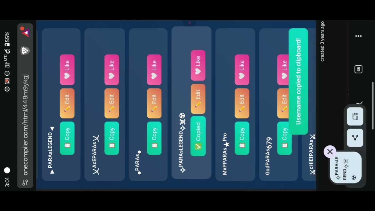 How to make Freefire Stylish name Generator app | No Coding | Artificial Paras 