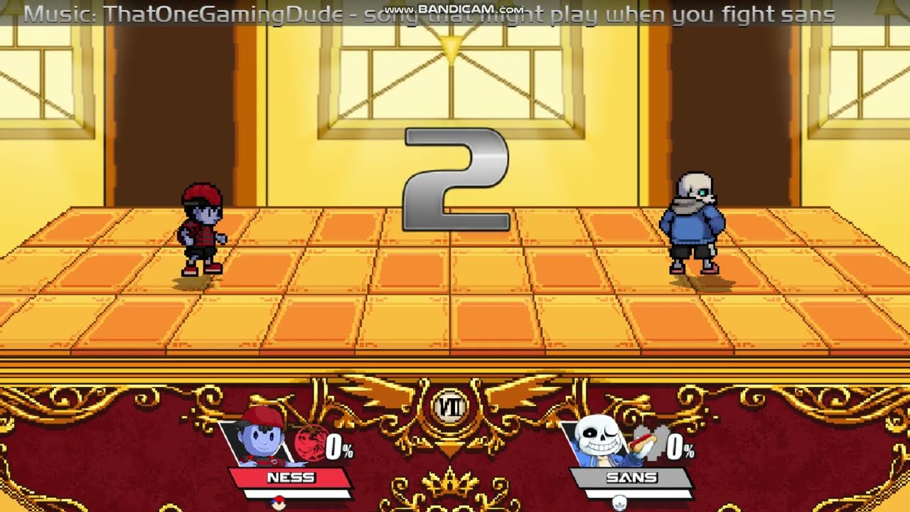 Super Smash Bros Crusade Unlocking Sans the Skeleton.