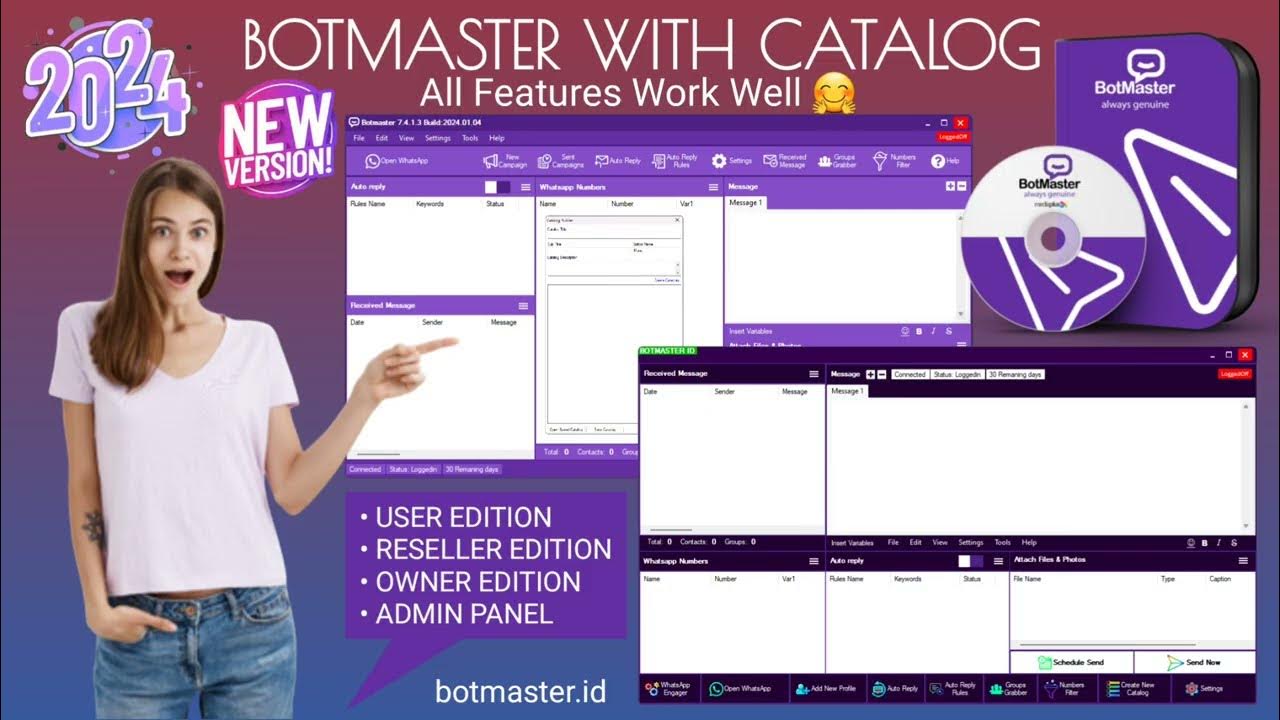 BOTMASTER 2024 BOTMASTER CATALOG BOT MASTER TUTORIAL LATEST