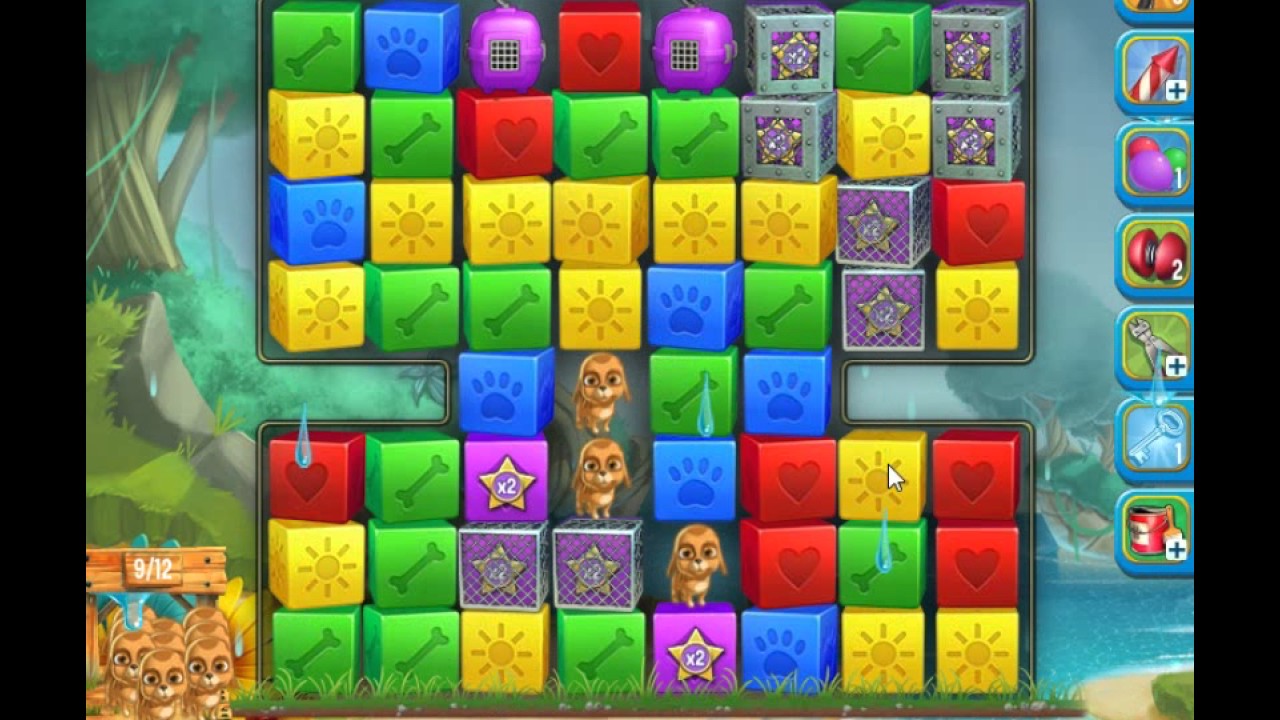 Pet Rescue Saga, Pet Island, 24th May 2017, level 9 😈 ►TOBIAS DEAMON◄