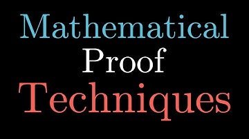Basic Methods of Proof -- How to do mathematical proofs (PART 5)