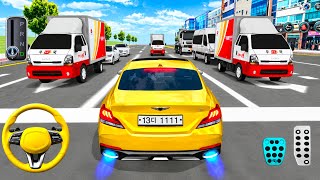 New Golden Genesis 🚗 City Driving & Delivery Truck Challenge | New Traffic Mission 3D Driving Class  screenshot 1