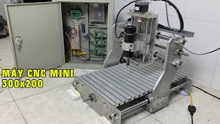 Review Máy CNC Mini 300x200mm Sử Dụng Mach3