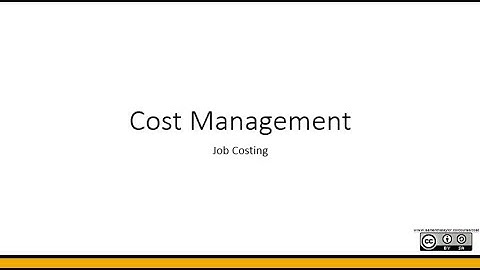 Job vs Process Costing | Topic 1 | Job Costing