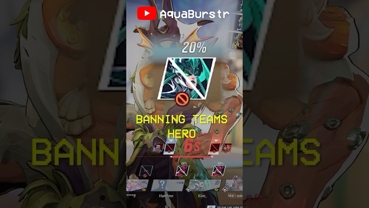 BANNING TEAMS HERO  #marvelrivals #marvelrivalsclips