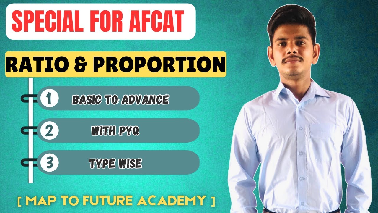 RATIO & PROPORTION || SPECIAL FOR AFCAT || BY DEEPAK VERMA SIR