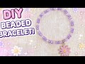 pink purple flower charm bracelet #viral #video #diy #vlog #bracelet