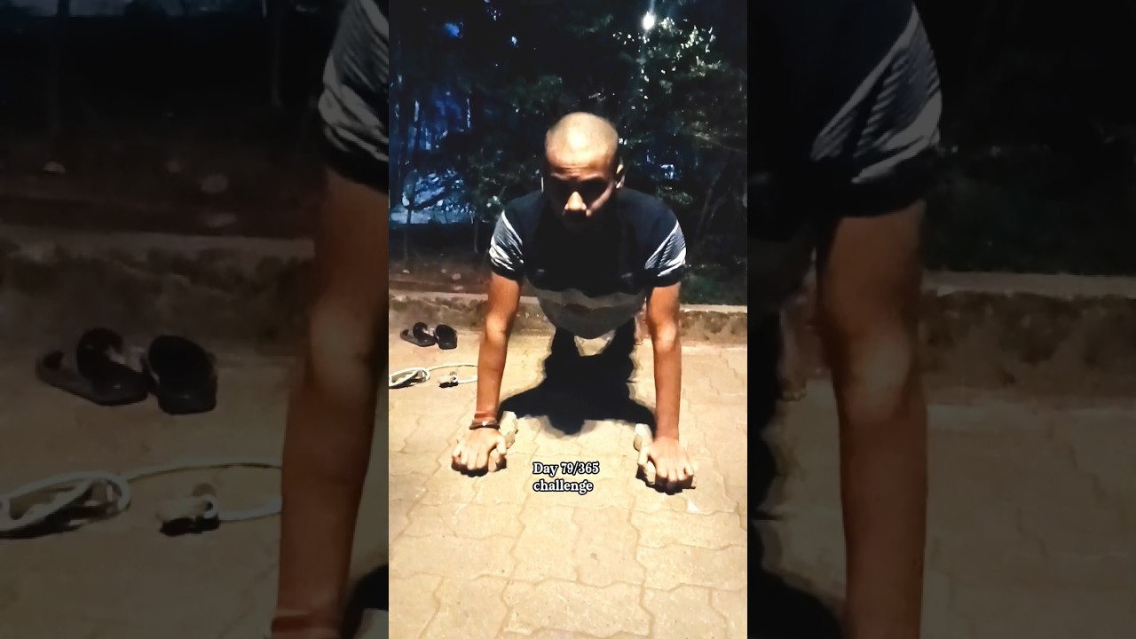 Day 79/365 💪 Push-Up Challenge | Home Workout | No Gym