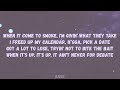 21 Savage - No Debate(Lyrics)