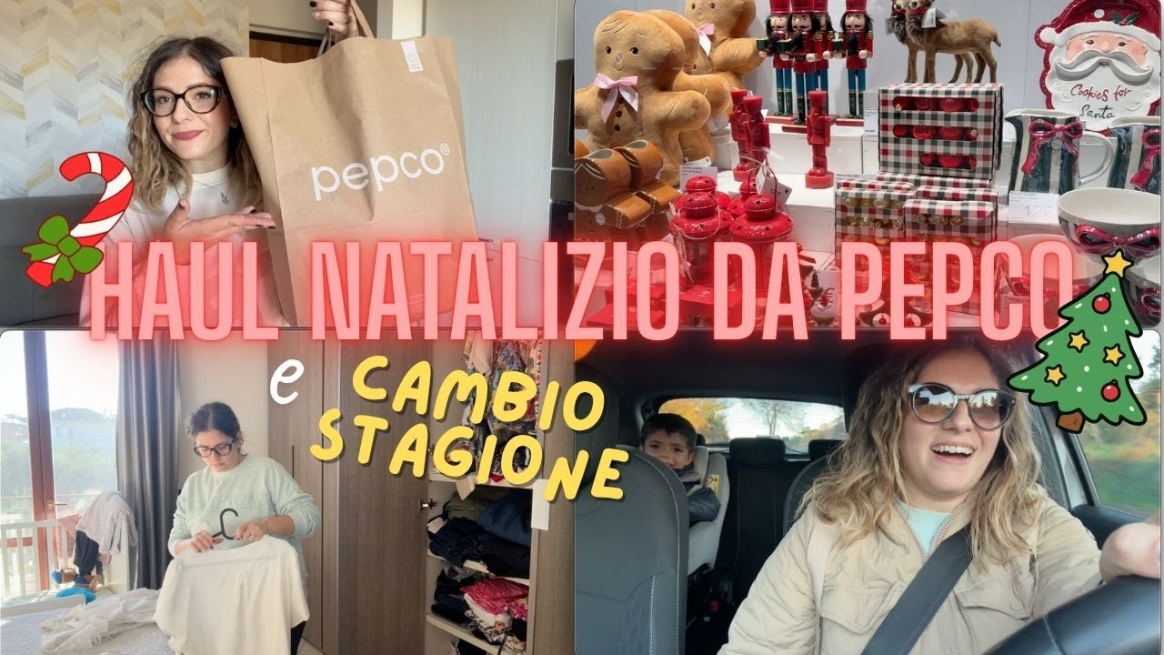 HAUL NATALIZIO DA PEPCO! CAMBIO STAGIONE E TAAANTO ALTRO! FINALMENTE SONO TORNATA!