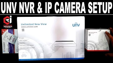 UNV NVR setup 2023- hard drive, cameras, and remote view - step by step | Creative Infotech