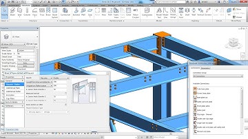 Structural Steel Connections in Revit 2017 and Advance Steel 2017
