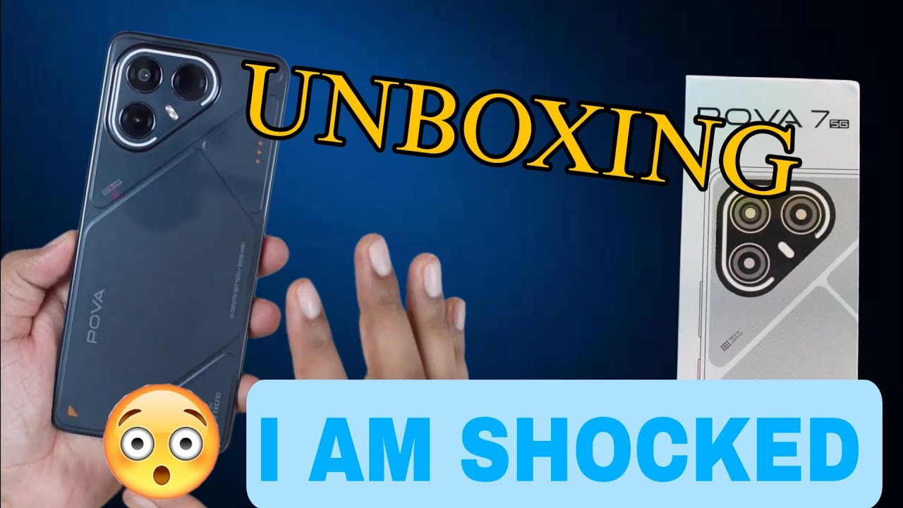 Techno Pova 7 unboxing - I am shocked unboxing| Tech ki duniya # ...