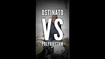 Polyrhythm VS Ostinato Drum Lesson