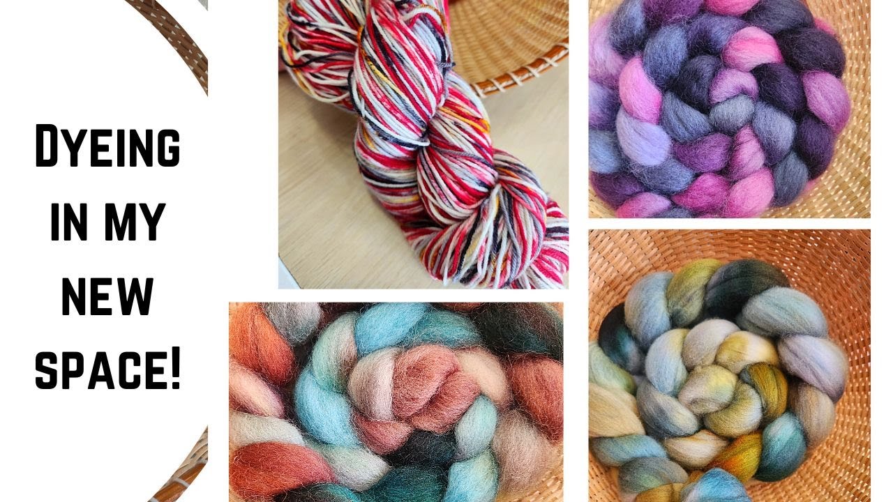 Окрашиваем шерсть в новом пространстве! Кислотные красители, Dharma/ProChem/Jacquard — Romney/Tar...