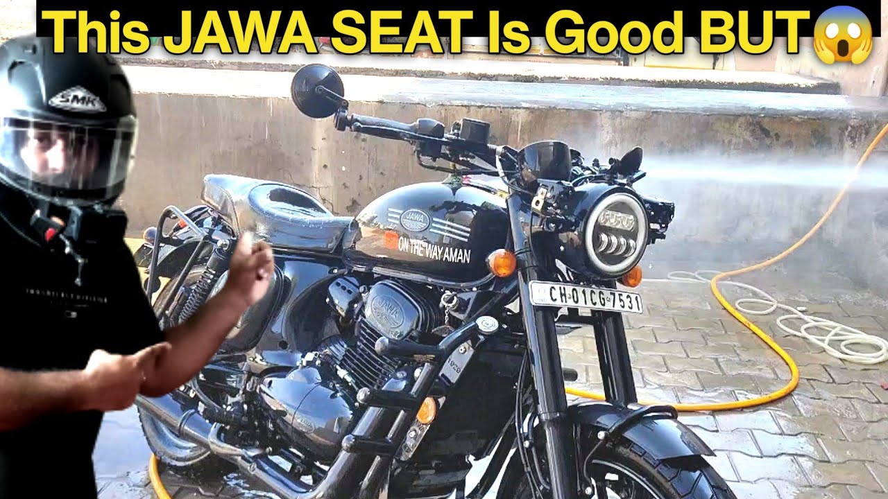 This Jawa Seat Is Good But😱 jawa 42 2.1 OnTheWayAman jawa bike