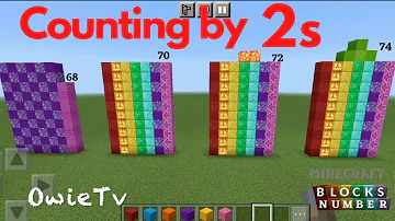 Counting by 2s Song  | Minecraft Numberblocks Counting Songs| Counting Songs for Kids