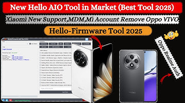 New Hello AIO Tool In Market Best Tool For Unlocking,Software | Hello-Firmware Tool 2025