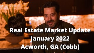 Acworth Georgia Cobb Housing Report for January 2022 | Acworth Real Estate