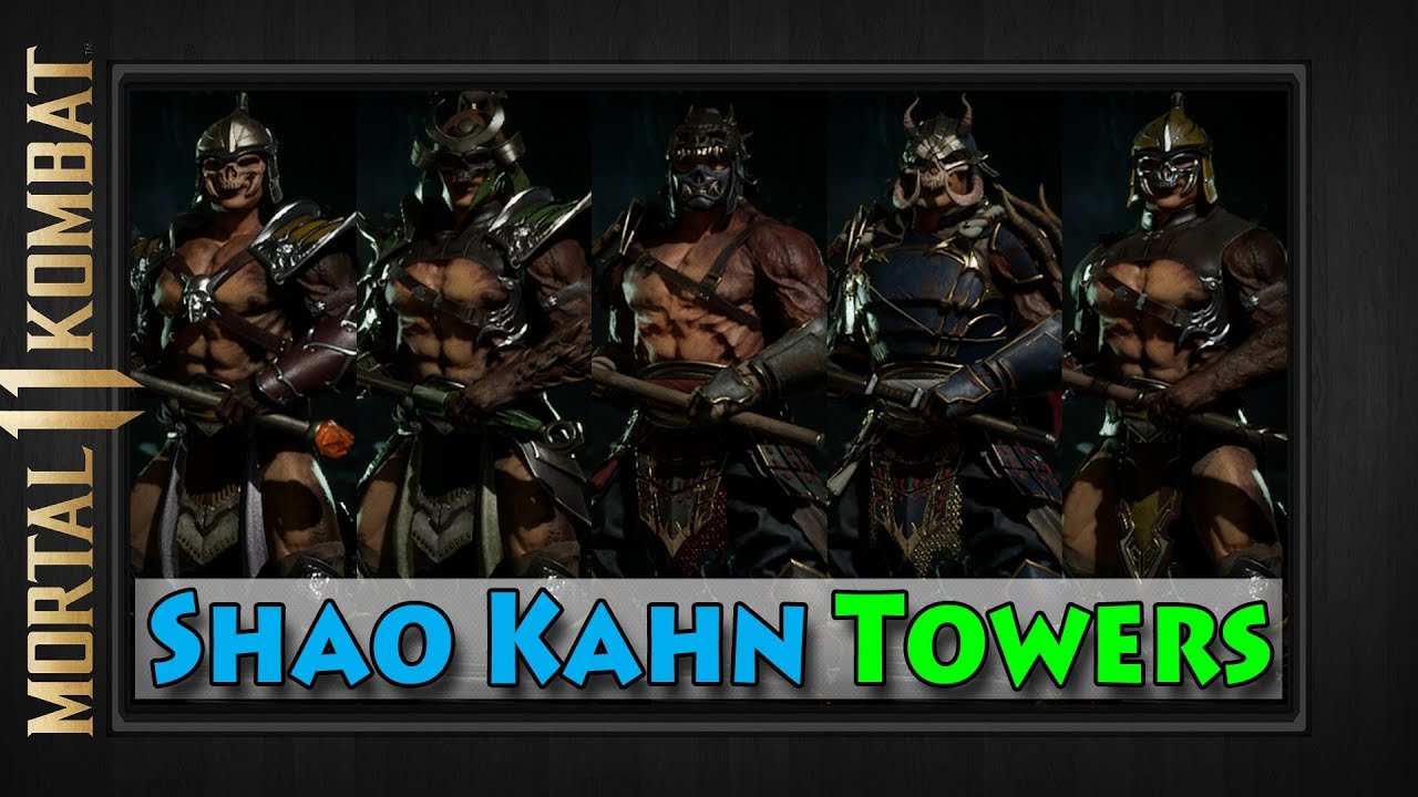 Todos os Elmos do Shao Kahn • Mortal Kombat 11 #mortalkombat #ShaoKahn