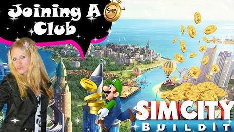 Joining a group/club ( SimCity Build it)