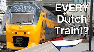 Going on EVERY type of train in the Netherlands!