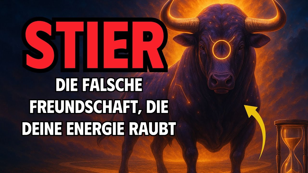 Stier – Die falsche Freundschaft, die deine Energie raubt