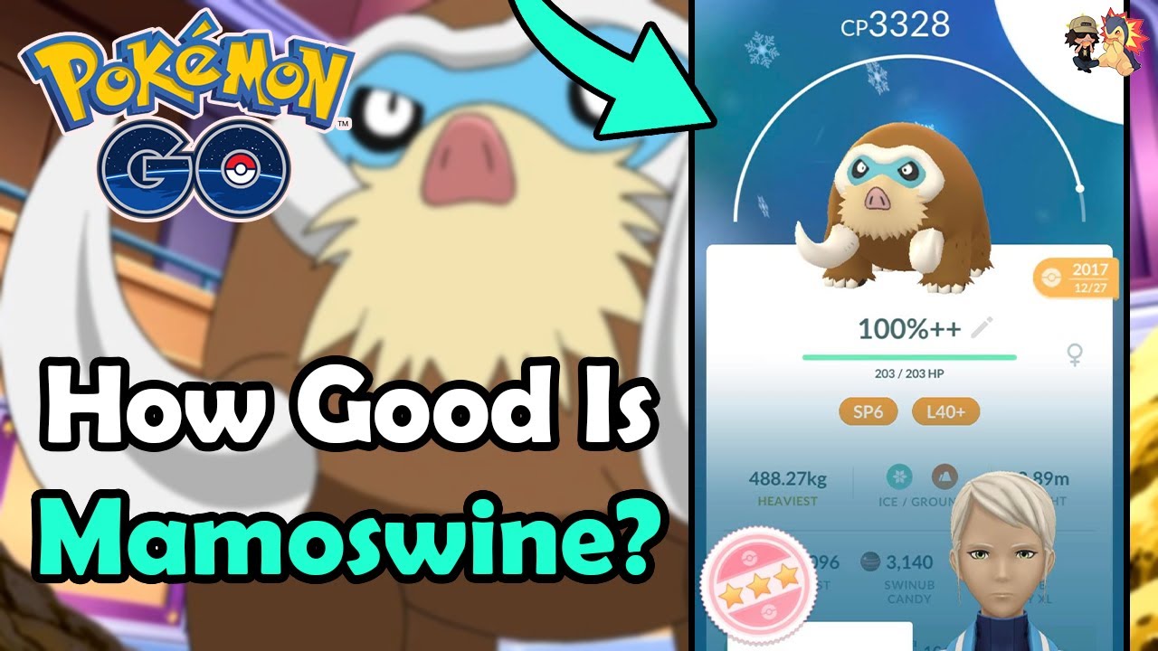 How Good Is Mamoswine In Pokemon GO? (2023) | Swinub Community Day Breakdown + Tips & Tricks