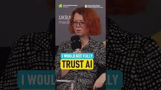 Olha Yurkova on whether artificial intelligence will become a fact-checker Olha Yurkova on whether artificial intelligence will become a fact-checker