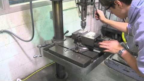 Basic Operation of a Clausing Drill Press